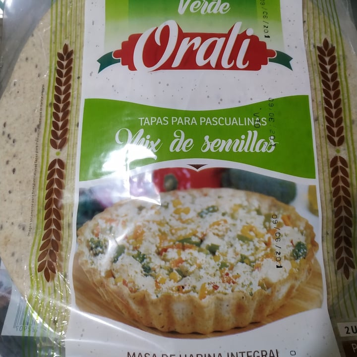 review photo of Orali Tapa para Empanada Mix de Semillas shared by @hojitaderaiz on 02 May 2020 - review