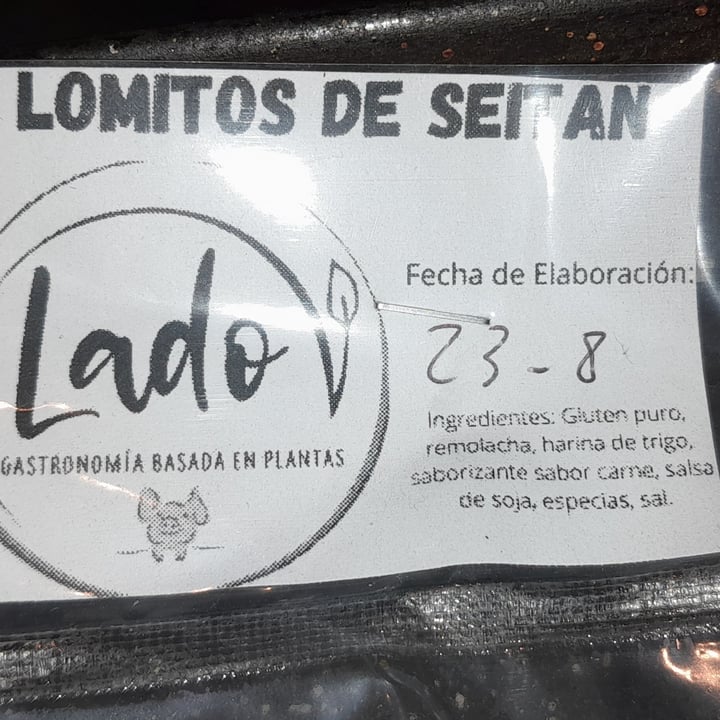 photo of Lado v Lomitos de seitán shared by @sofiamilla on  29 Aug 2022 - review