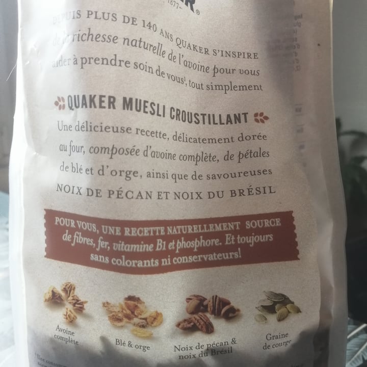 review photo of Quaker Muesli shared by @carota on 06 Apr 2022 - review