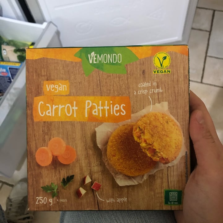 review photo of Vemondo carrot patties shared by @alicecard on 15 Mar 2022 - review