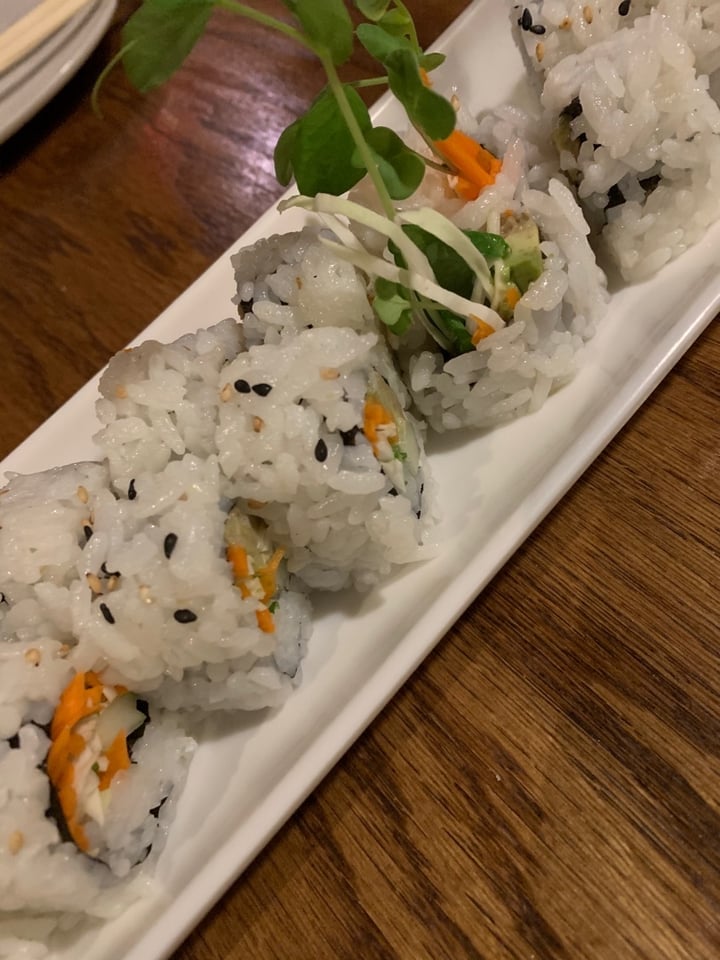 photo of Drunken Poet Cafe Veggie Sushi shared by @cvbowman on  21 Jan 2020 - review