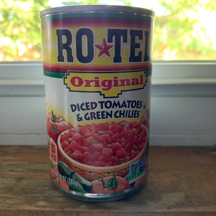 photo of Rotel Original Diced Tomatoes & Green Chilies shared by @allhess on  21 Jun 2020 - review