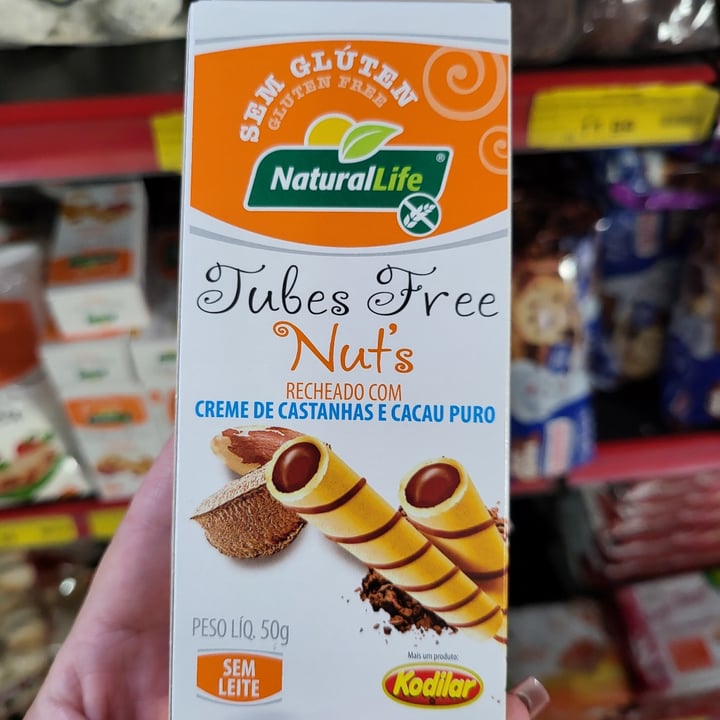 photo of NaturalLife Tubes Free Nut's Recheado Com Pasta De Amendoim shared by @rafaelareis on  11 May 2022 - review