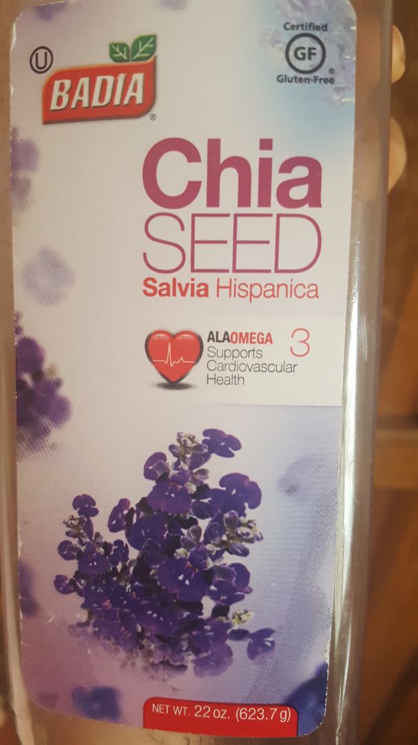 photo of Badia Chia seed shared by @veganaportodos on  02 May 2019 - review