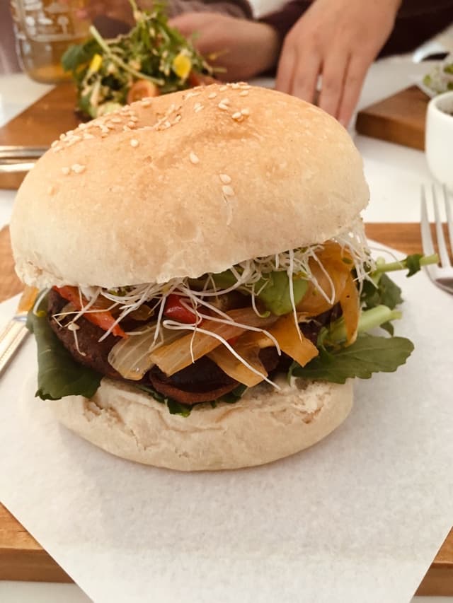 Foto del piatto “Cielo vurguer al plato”