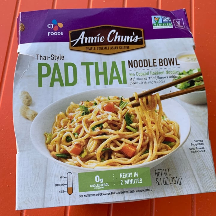 photo of Annie Chun's Thai-Style Pad Thai Noodle Bowl shared by @anasoto on  31 Dec 2021 - review
