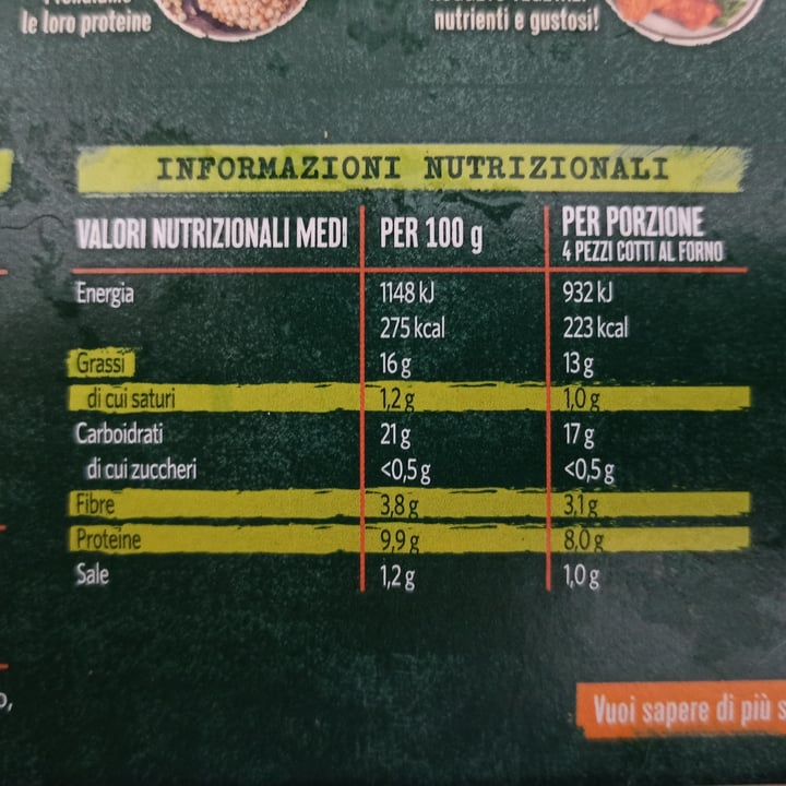 review photo of Findus Nuggets Vegetali shared by @camillavergani on 19 Mar 2022 - review