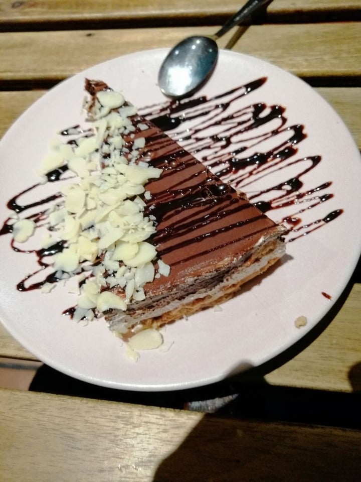 photo of La Oveja Negra taberna vegana. Tarta de chocolate shared by @simon on  29 Feb 2020 - review