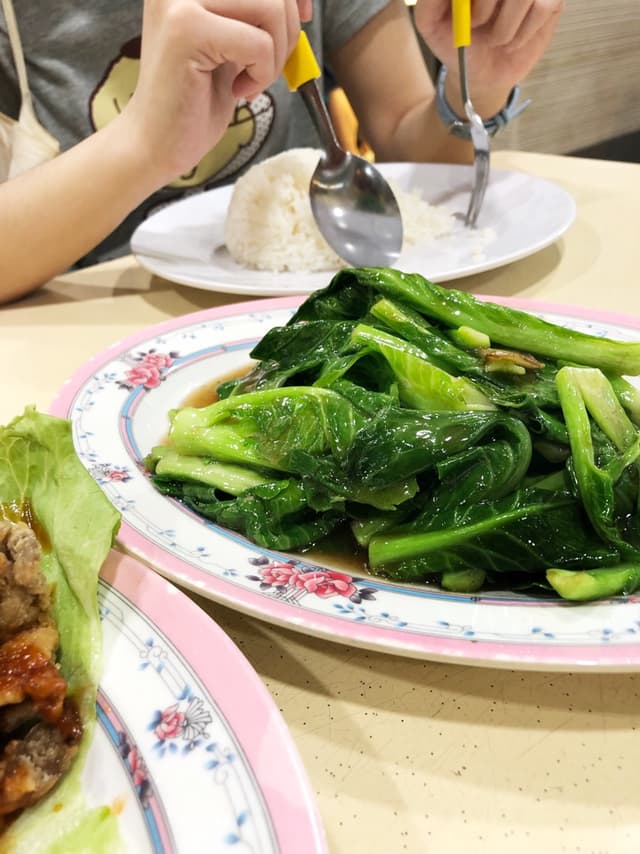 Photo of the dish “Stir-Fried Kai Lan (Chinese Kale)”