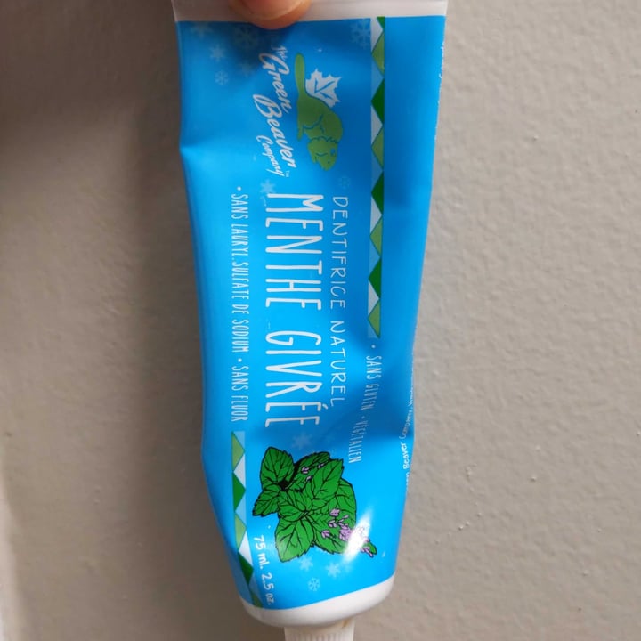 photo of The Green Beaver company Frosty Mint Toothpaste shared by @iamabunny on  04 Jun 2021 - review