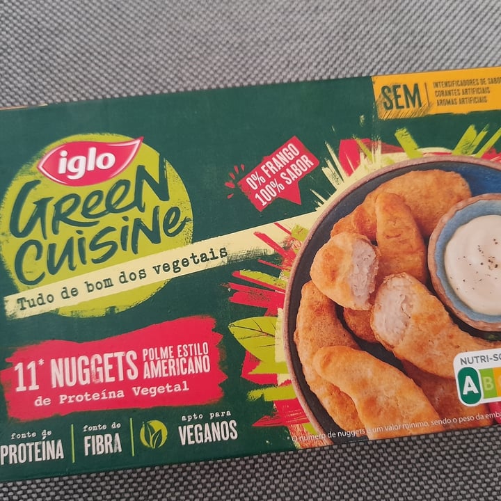 photo of iglo Green Cuisine Nuggets American style shared by @andreiapaula on  22 May 2022 - review