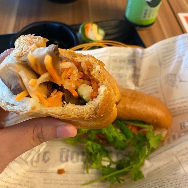 review photo of Sandwich Saigon (Vegetarian) Mushroom and Tofu Sandwich shared by @theflexivore on 29 Aug 2021 - review