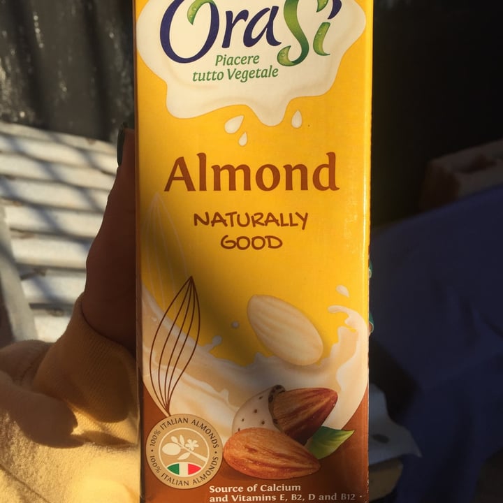 photo of OraSí Almond Milk shared by @dari on  04 Sep 2020 - review