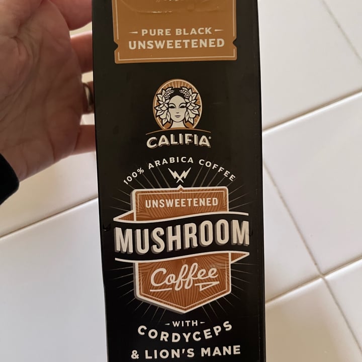 review photo of Califia Farms Mushroom coffee shared by @ghosttaco719 on 10 May 2022 - review