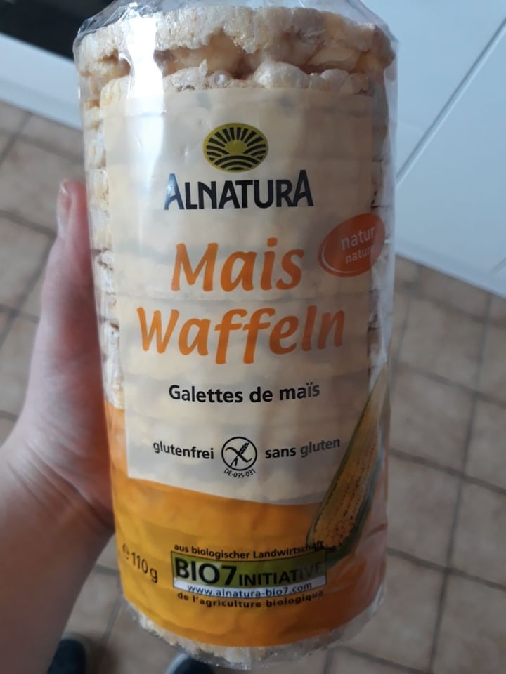 photo of Alnatura Mais Waffeln shared by @anameier on  07 Mar 2020 - review