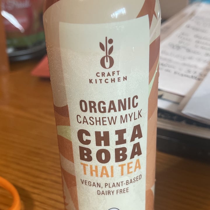 photo of Craft Kitchen organic cashew mylk chia boba shared by @pdeos on  20 Aug 2022 - review