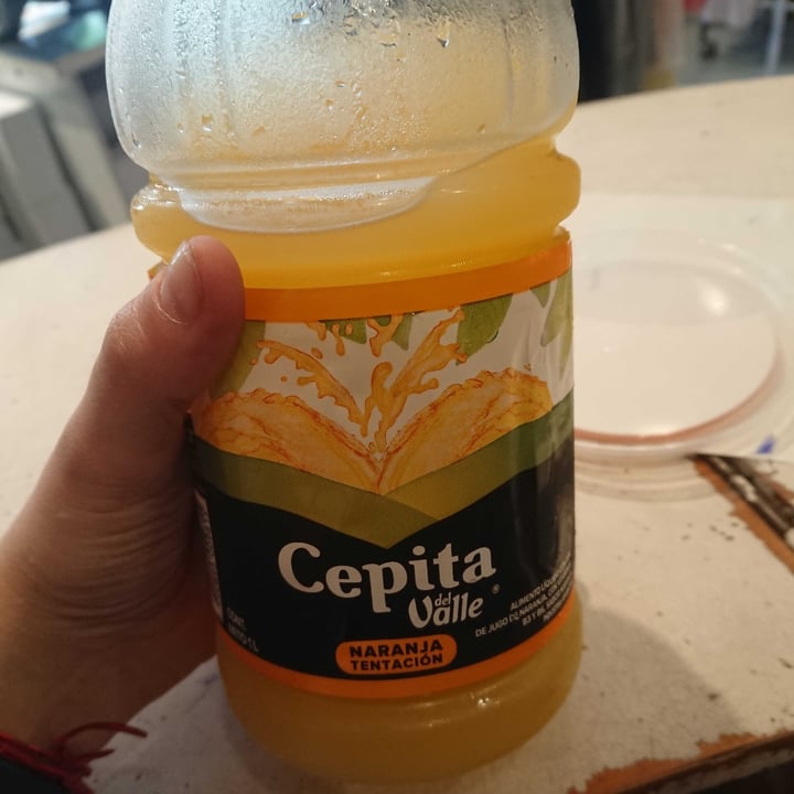 photo of Cepita del Valle Naranja Tentación 1 litro shared by @m4rtii on  21 Oct 2021 - review