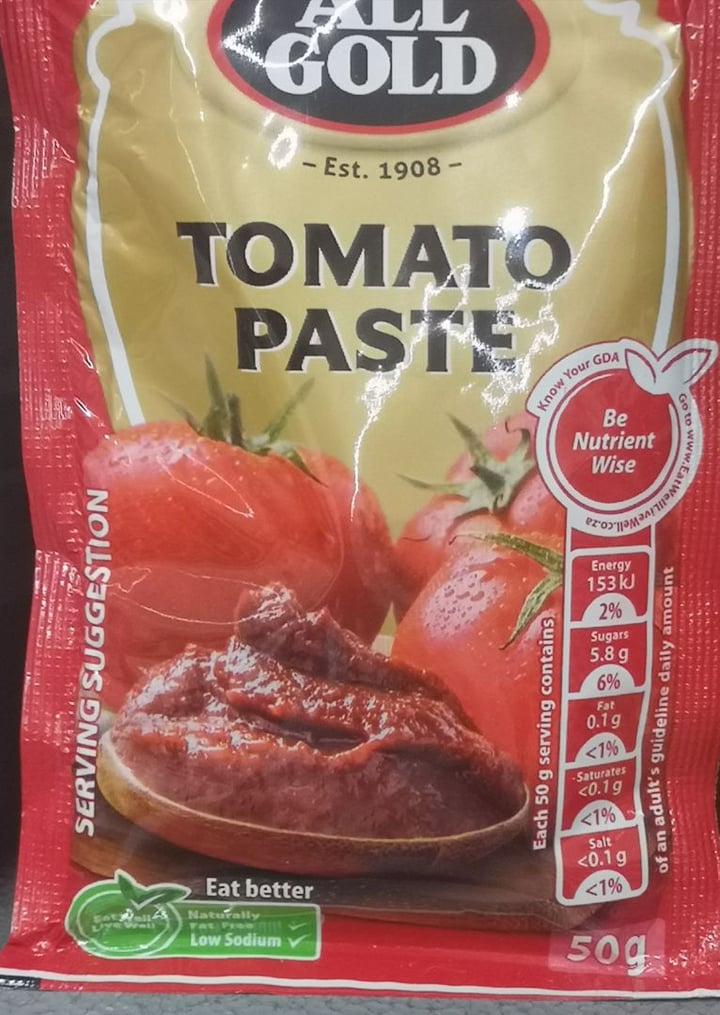 photo of All Gold Tomato paste shared by @pigsnpaws on  19 Mar 2020 - review