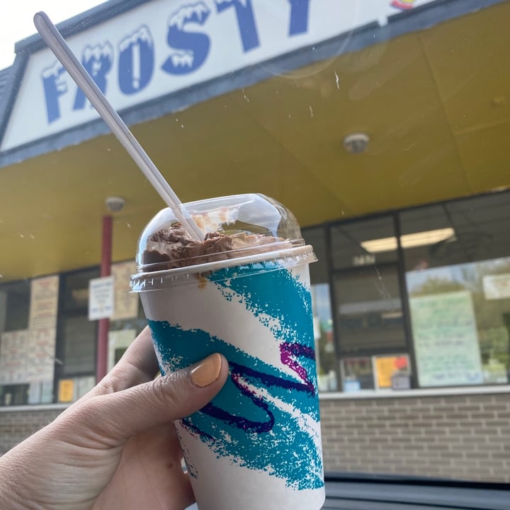 photo of Frosty Boy Grand Rapids-Closed for the season No Bake Cookie Vegan Flurry (chocolate + peanut butter) shared by @fitbitchsoypreme on  07 May 2020 - review