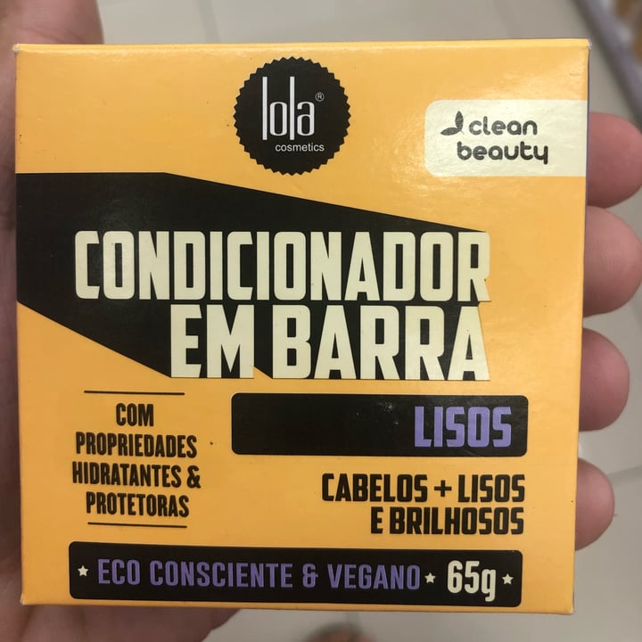 photo of Lola Cosmetics Condicionador Em Barra Lisos shared by @mariannamelob on  30 Apr 2022 - review