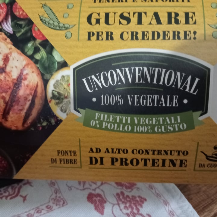 review photo of Unconventional Filetti Vegetali 0% Pollo 100% Gusto - Plant Based Fillet shared by @valentinaf on 18 Aug 2022 - review