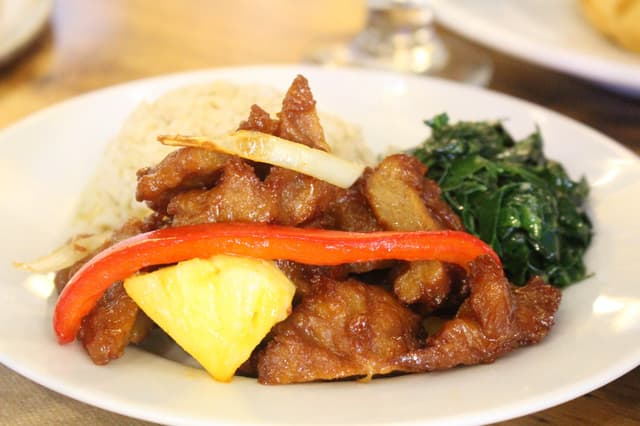 Photo of the dish “Caribbean Pineapple Chicken”
