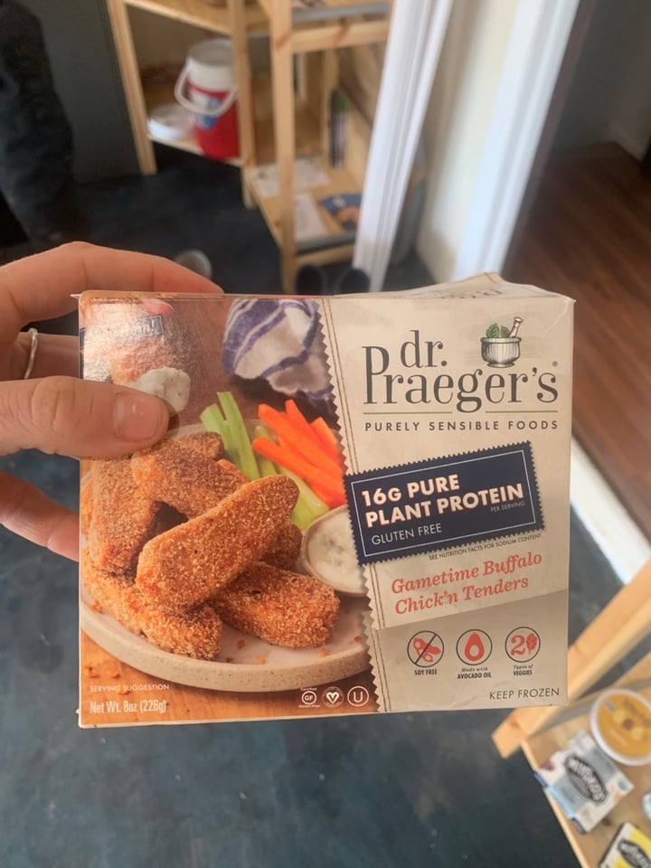 photo of Dr. Praeger's Game time Buffalo Chick’n Tenders shared by @alexisjsmiller on  21 Jan 2020 - review