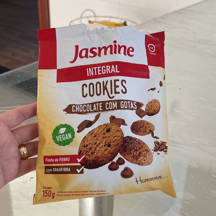 photo of Jasmine Cookies Chocolate com Gotas shared by @melmicheletti on  23 May 2022 - review