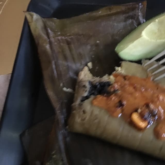 Photo of the dish “Tamal en hoja de plátano”