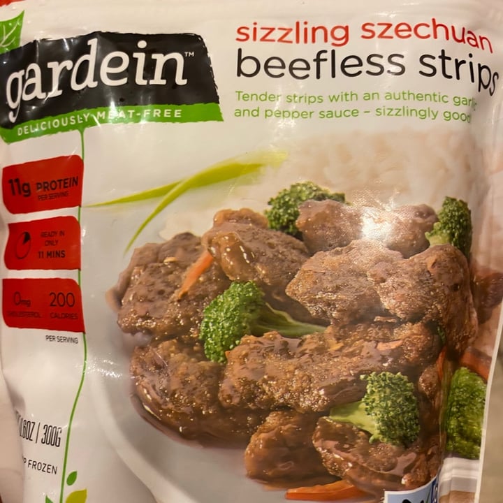 photo of Gardein Sizzlin Szechwan Beefless Strips shared by @bella05 on  25 Jun 2020 - review