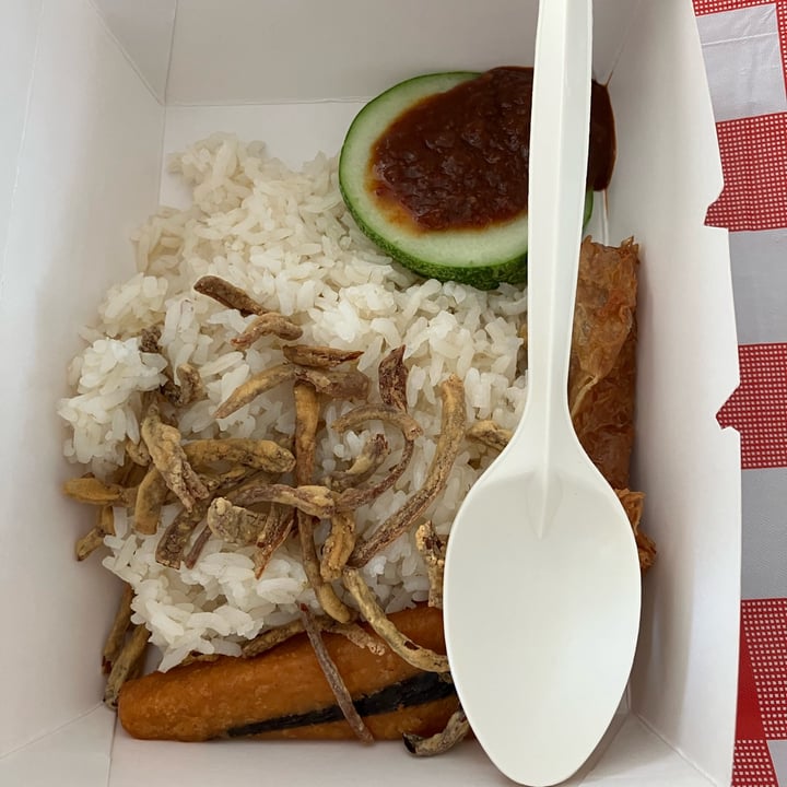 photo of Eco-Harmony Cafe 轻安地球村 Nasi lemak shared by @veganhubby on  02 Jun 2022 - review