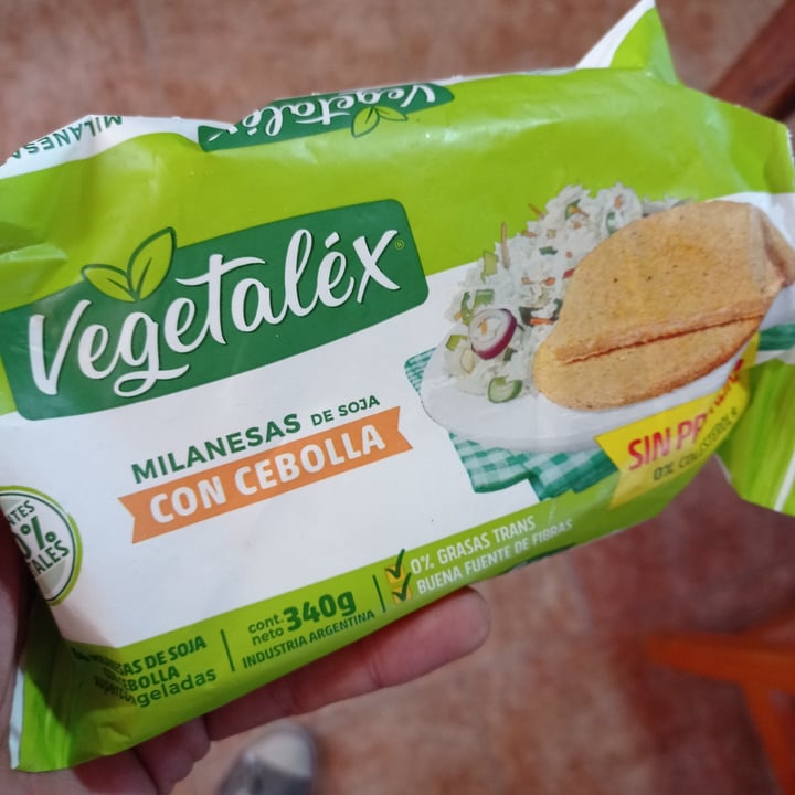 photo of Vegetalex Milanesa De Soja Con Cebolla shared by @juancitou on  14 Oct 2022 - review