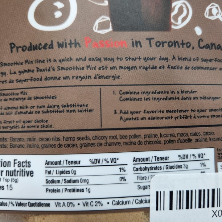 review photo of David's super chocolate mix David's Super Chocolate Mix shared by @liljessicakes on 14 May 2022 - review