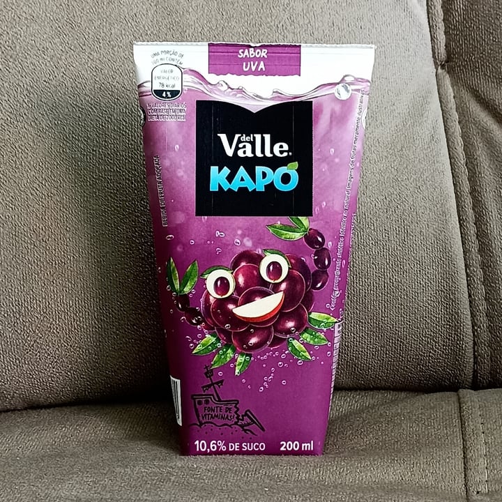 review photo of Del Valle Kapó Bebida de Fruta Adoçada Sabor Uva shared by @creusacosta on 08 Jun 2022 - review