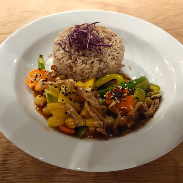 Photo of the dish “Sweet and sour rice”