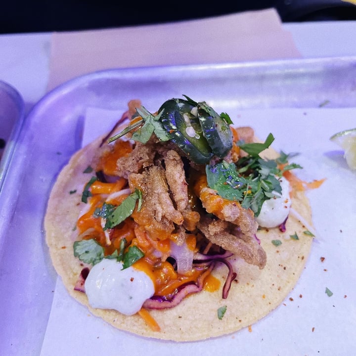 photo of Club Mexicana Buffalo Mushroom Taco shared by @xanaramos on  23 Nov 2021 - review