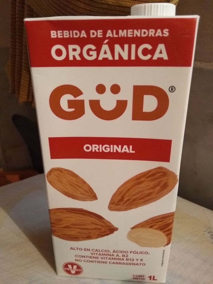 photo of GüD Bebida de Almendras Orgánica Original shared by @ndmuse on  24 Sep 2019 - review
