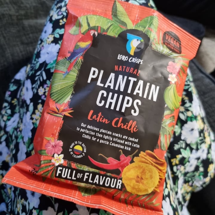 photo of Lolo Crisps Plantain Chips (Laten Chilli) shared by @laurenjadek on  28 Dec 2021 - review