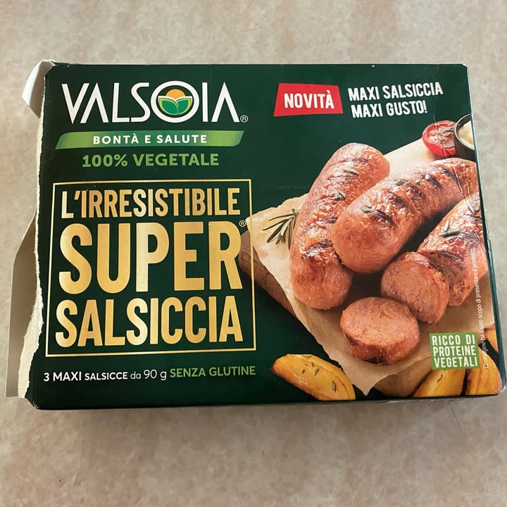photo of Valsoia L’irresistibile Super Salsiccia (Sausage) shared by @laura00 on  31 Jul 2022 - review