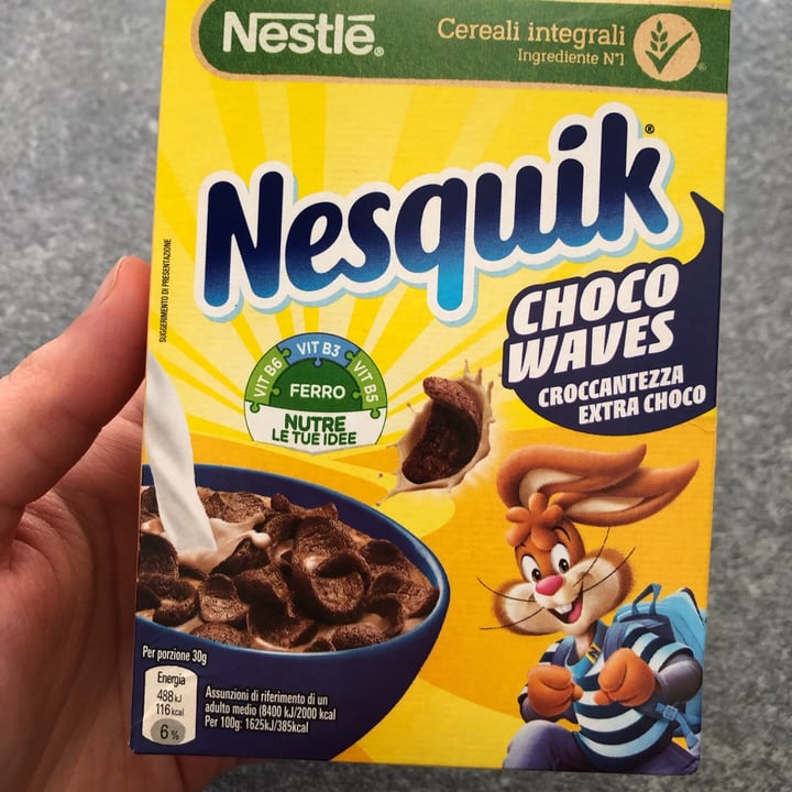 photo of Nestlé Nesquik Choco waves shared by @giusimorra on  23 Oct 2021 - review