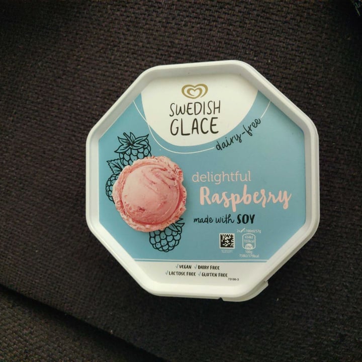 photo of Swedish Glace raspberry ice cream shared by @rhiannononon on  12 Jun 2019 - review