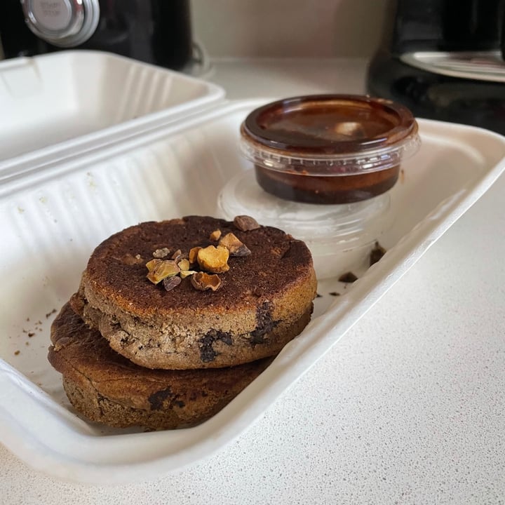 photo of Lexi's Healthy Eatery Choc Chip Flapjacks shared by @vahini on  19 Jul 2021 - review