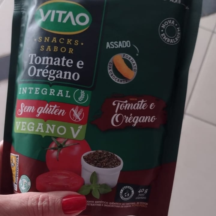 review photo of VITAO Snacks Sabor Tomate & Orégano (Snacks Tomato & Oregano) shared by @anajuliamaciel on 07 May 2022 - review
