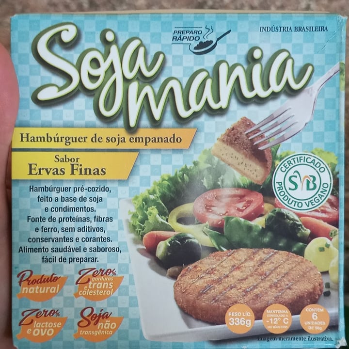 review photo of Soja Mania Hambúrguer de Soja Empanado Sabor Ervas Finas shared by @caauge on 12 May 2022 - review