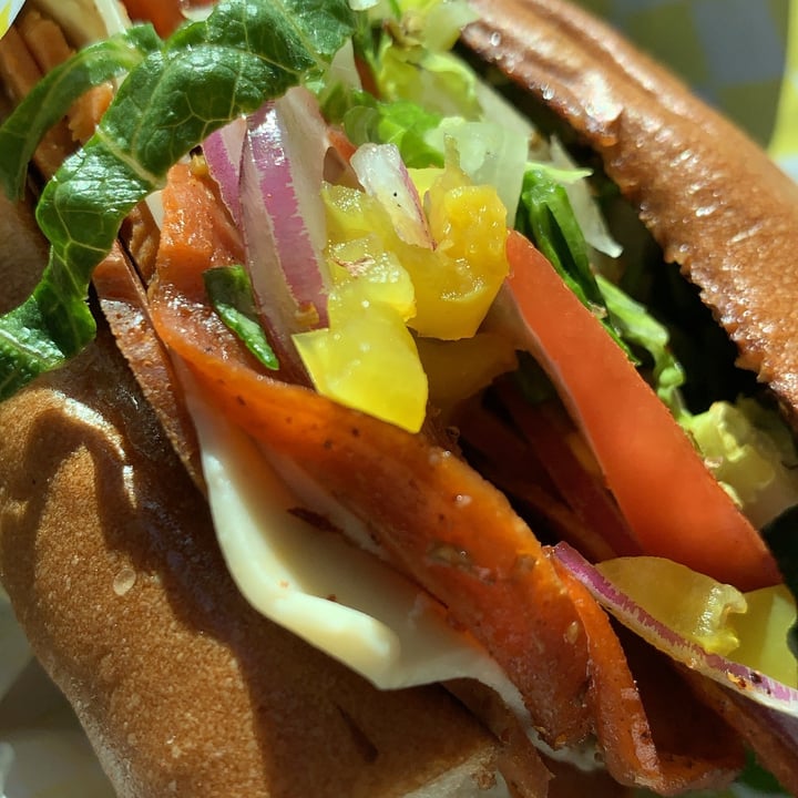 photo of Harmony Plant Fare Italian Sandwich shared by @gemcityvegan on  06 Mar 2021 - review