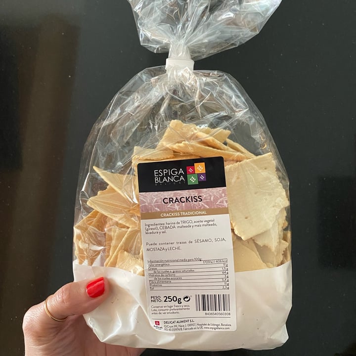 photo of Espiga Blanca Crackers tradicionals shared by @giuliadini on  26 Mar 2022 - review