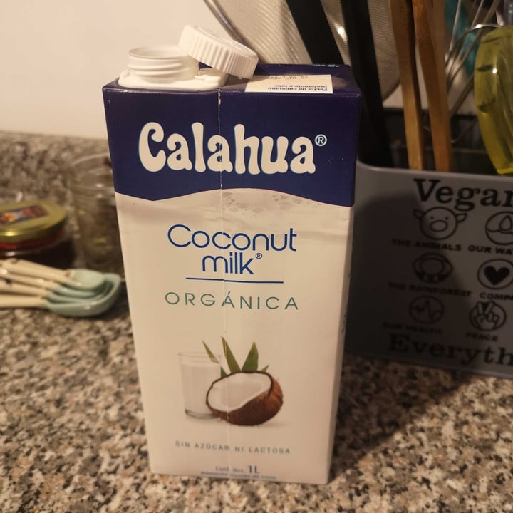 photo of Calahua Alimento liquido de coco shared by @aleegz on  23 Jul 2020 - review