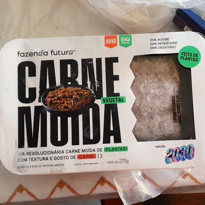 review photo of Fazenda Futuro - Future Farm Carne Moída shared by @carolinamfaleiro on 05 Jul 2022 - review