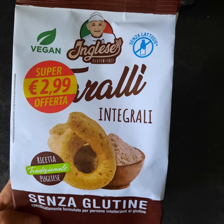 photo of Inglese Gluten Free Taralli Integrali shared by @emiott on  22 Jul 2022 - review