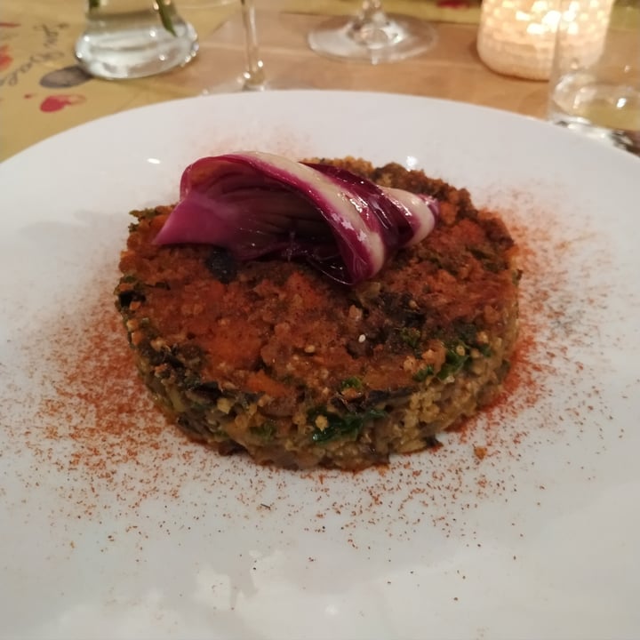 review photo of Fattoria Sociale Conca d’Oro (Ristorante) Tortino Di Miglio shared by @milvavegan on 12 Mar 2022 - review